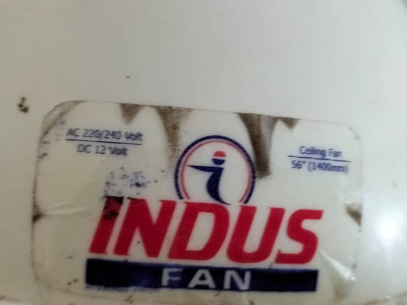 Indus AC/DC Inverter fan. Working perfectly just one month used. 4