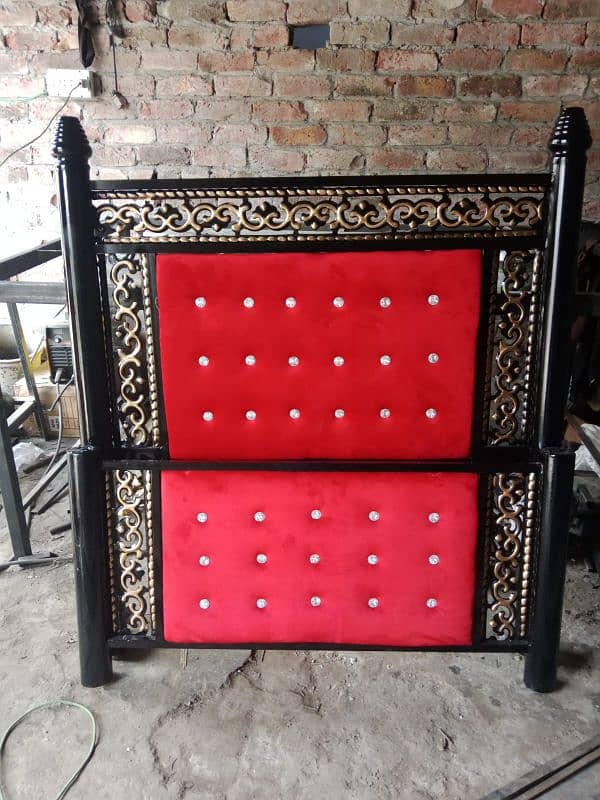 Iron double bed 4