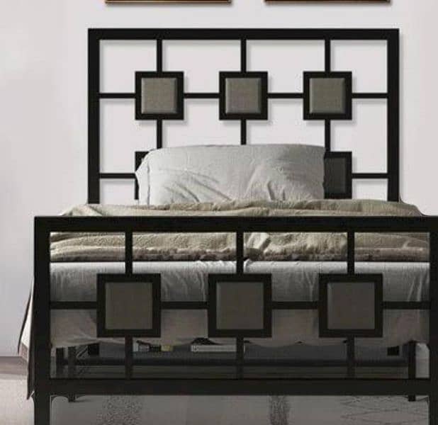 Iron double bed 16