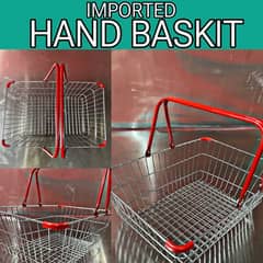 Iron Hand Baskit | shopping baskit | shopping trolly |