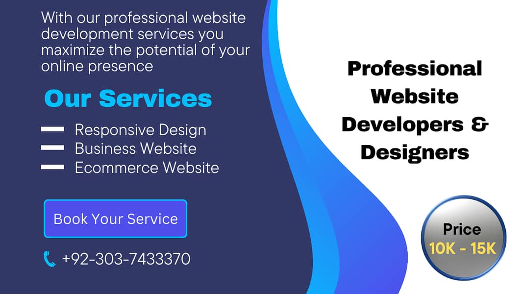Do you need website for your business? Contact expert developers 1