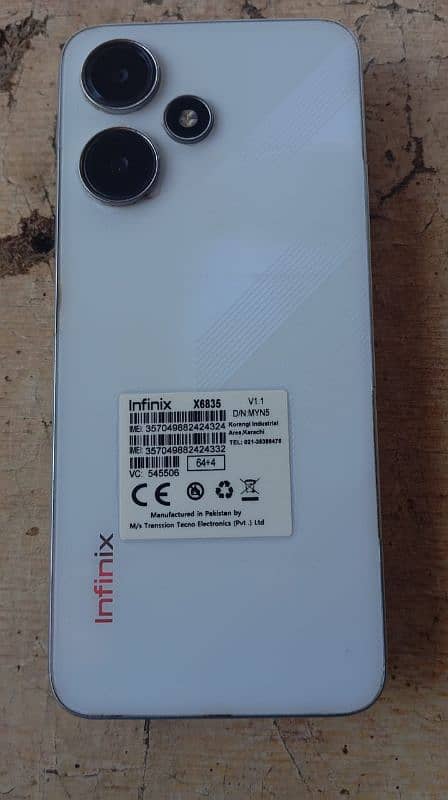 Infinix hot 30 play 8 mouth used 1