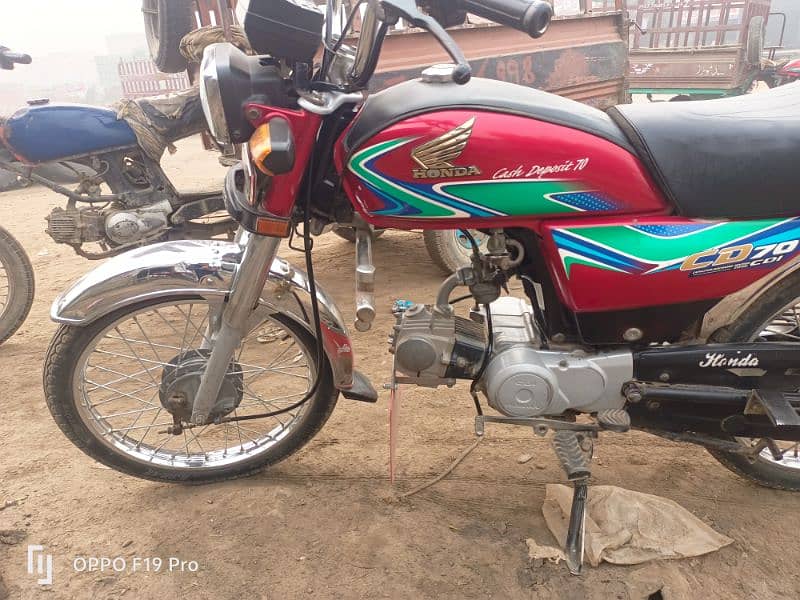 Honda cd 70 2018 model chucha pees All punjab nbr exchange bhi ho jaye 0