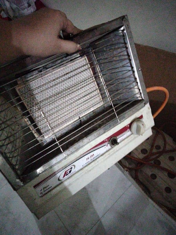 gas heater with long pipe 0