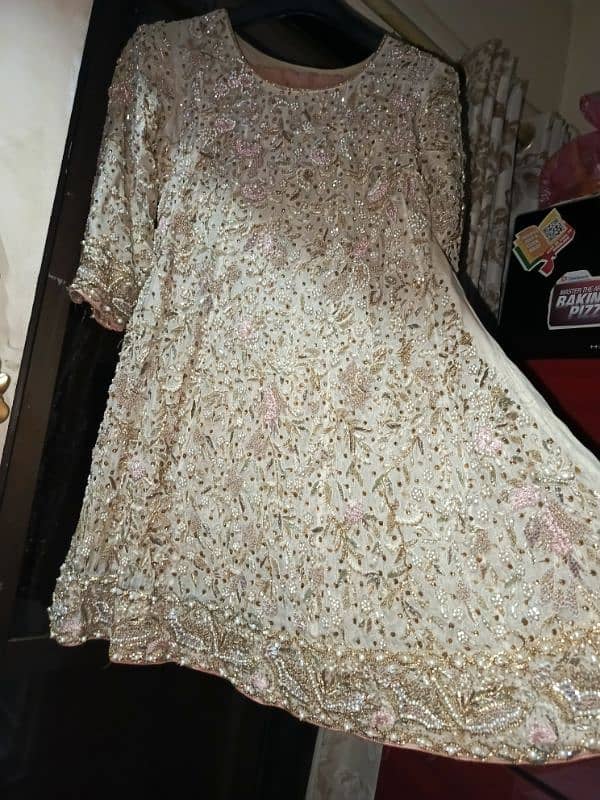 Bridal Reception Wear with Gharara 2