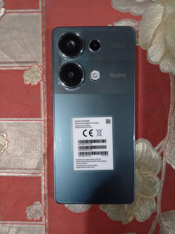 Redmi Note 13 Pro 8/256  1 month use full box 03103212036 0