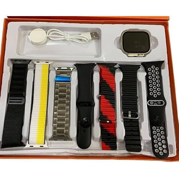 Y20 Ultra 7 In 1 Straps Smart Watch 0