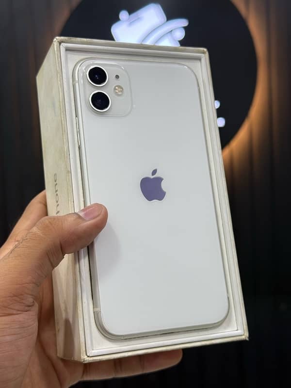 iphone 11 128gb dual physical pta approved with box 0