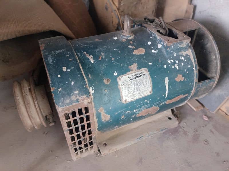 Dynamo alternator 7.5 kw 3 phase, with pully 0