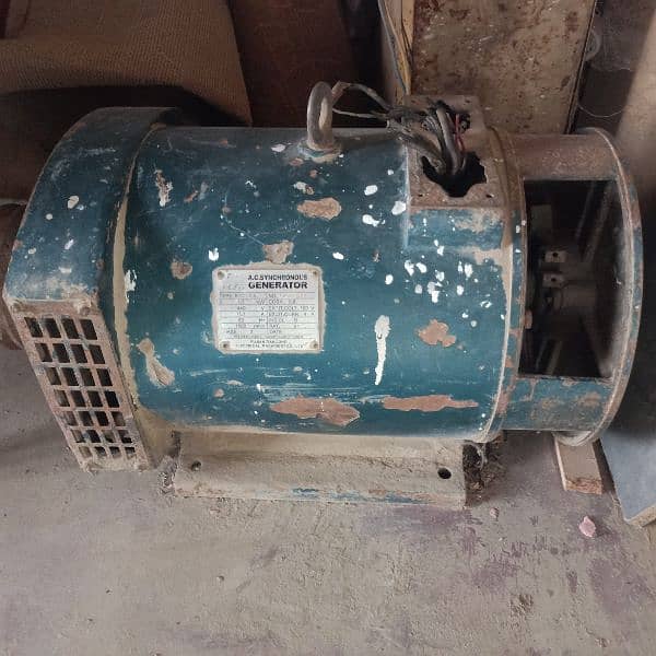 Dynamo alternator 7.5 kw 3 phase, with pully 1