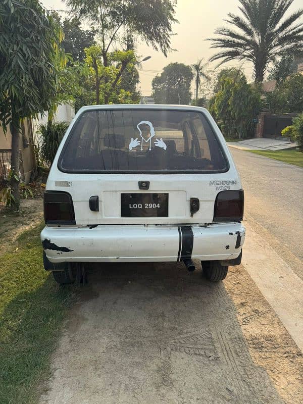 Suzuki Mehran VX 1996 urgent sale 2