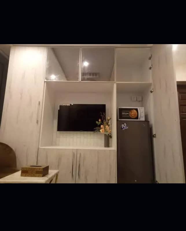 Daily basis studio one bed furnished flat for rent 6