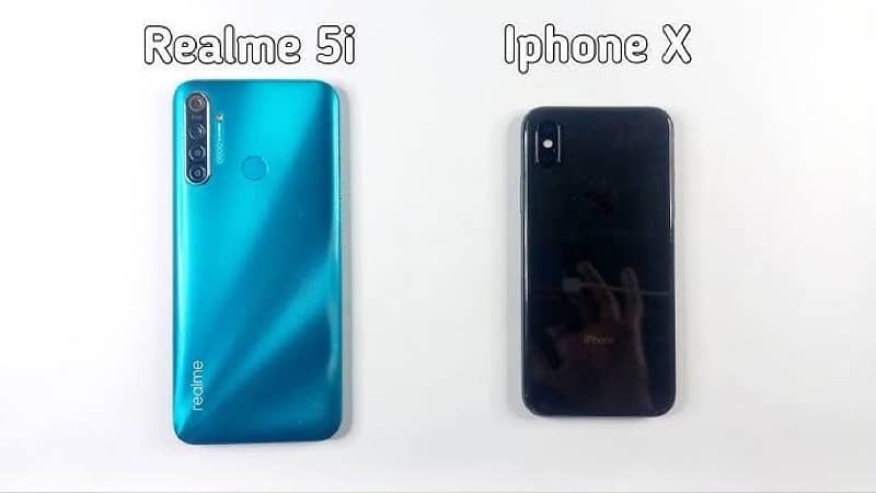 iphone X and realme 5i both PTA approved 0