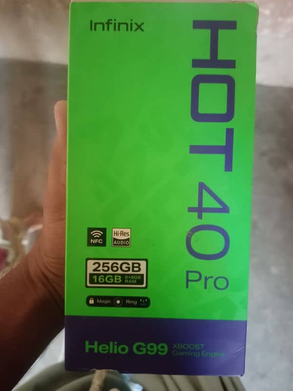 infinix hot 40 pro 8gb 256gb 0