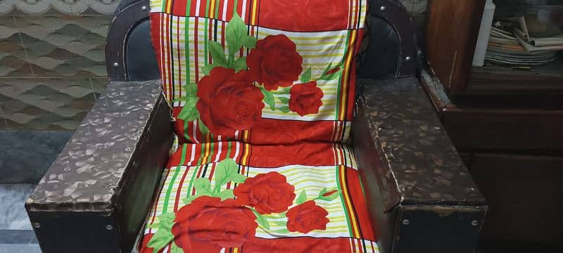 sofa set 321 for sale used 1