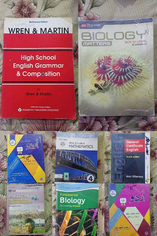 Original O Level Syllabus Books 1