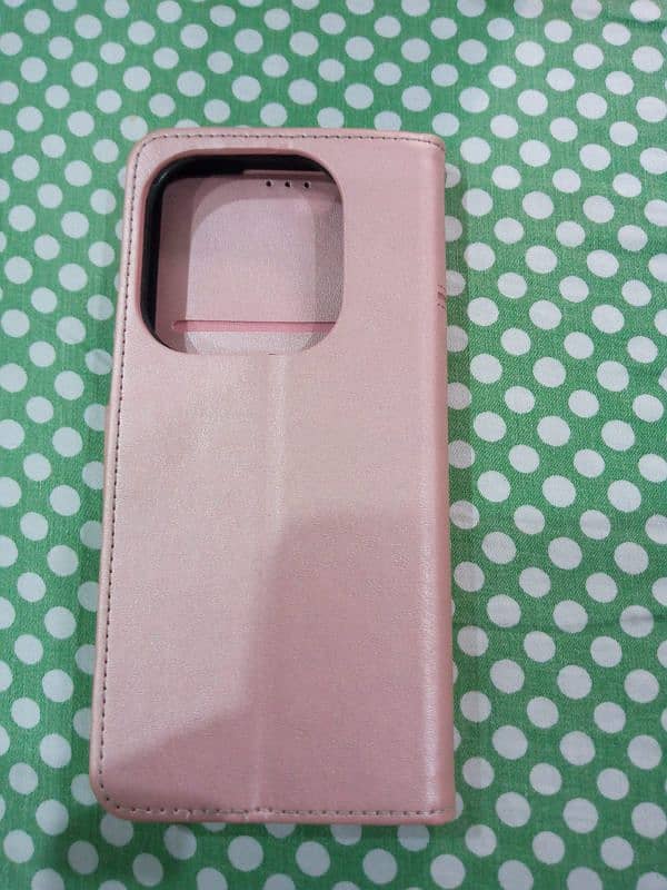 Infinix Hot 40i Book Cover Pink Color used 1