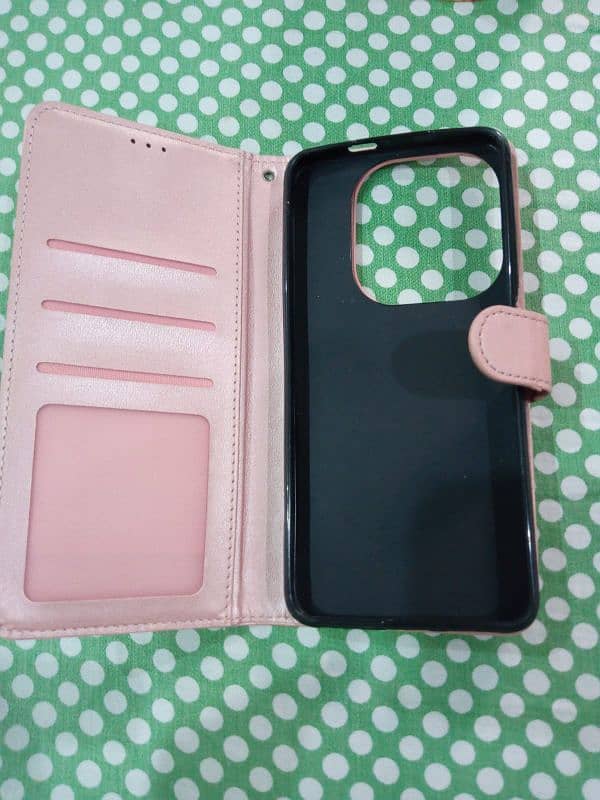 Infinix Hot 40i Book Cover Pink Color used 2