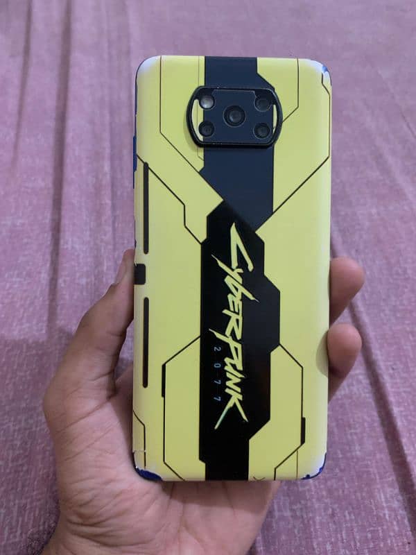 poco X3 pro 6/128 condtion 8/10 only corner scratches 1