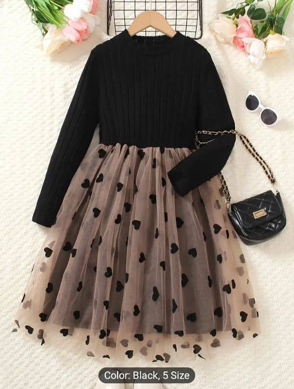 winter girls dress 1