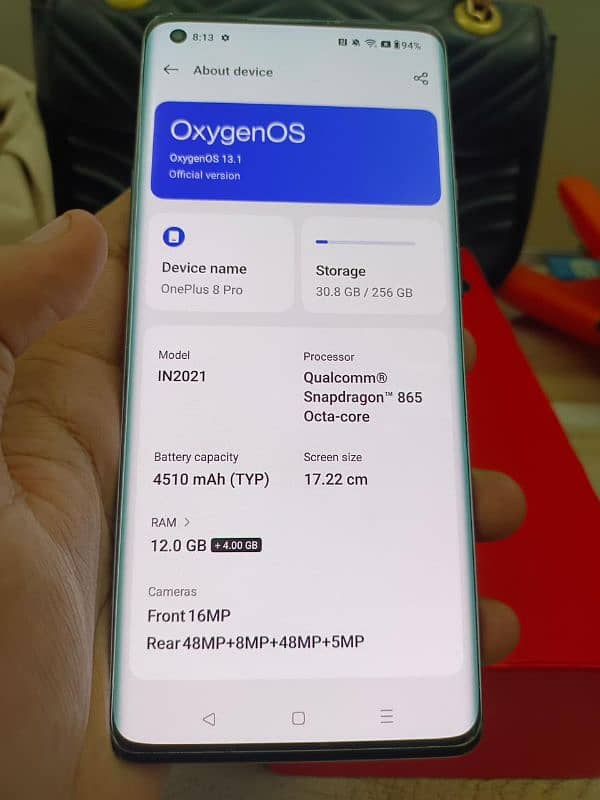 OnePlus 8 pro 5