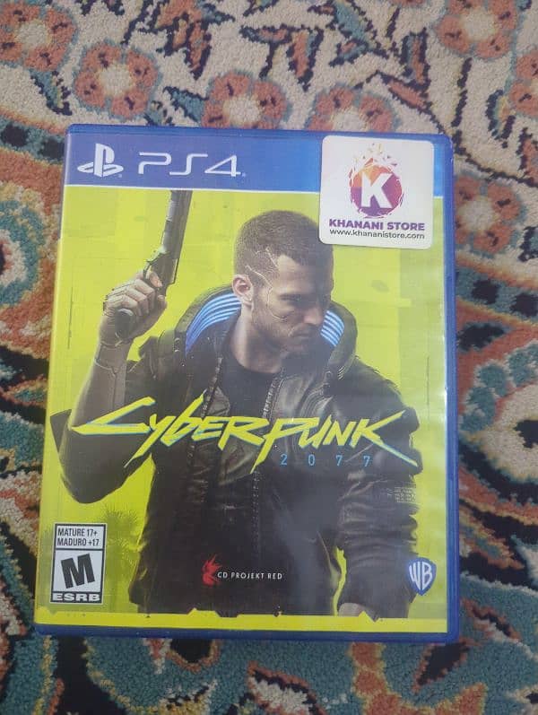 cyberpunk 2077 PS4 & PS5 all region 0