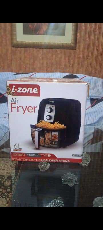 I zone 6liter air fryer 0