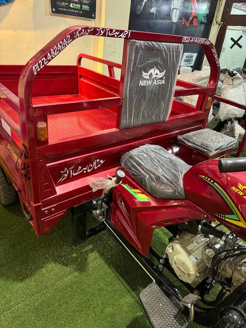 New asia 100cc loader rickshaw with power gear 3