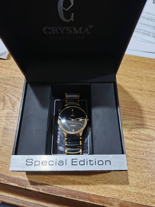 CRYSMA JAPAN QUARTZ SPECIAL EDITION 0