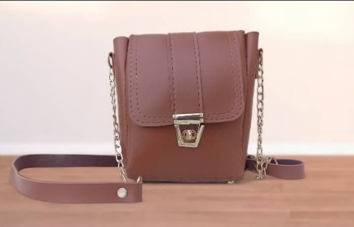 fashionable bag brown colour! 0