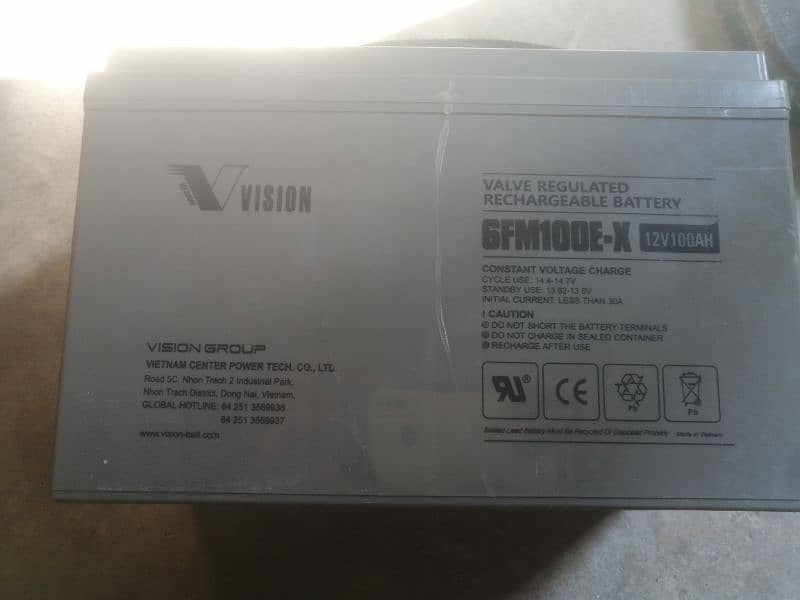 systek ups and vision battery 6