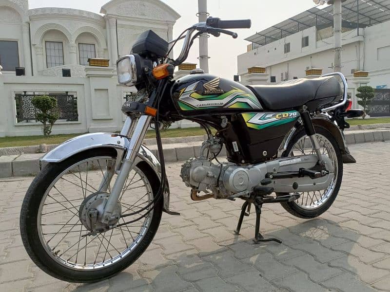 Honda CD 70 2023 Model All Punjab register 1