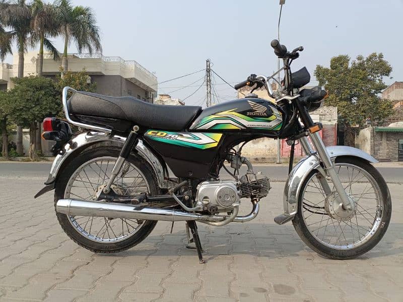 Honda CD 70 2023 Model All Punjab register 2