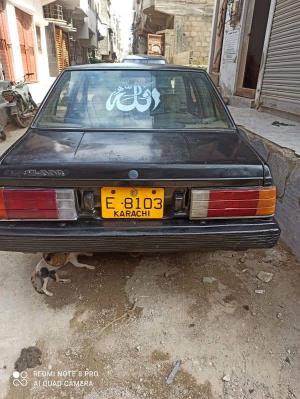 Nissan Sunny 1984 CNG petrol amplifier woofer 2