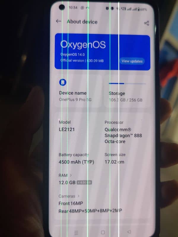 OnePlus 9pro 12/256gb dual sim 2