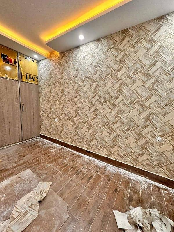 pvc wallpaper sheet. pvc panel. wood & vinyl flooring. Blinds. ceiling 3