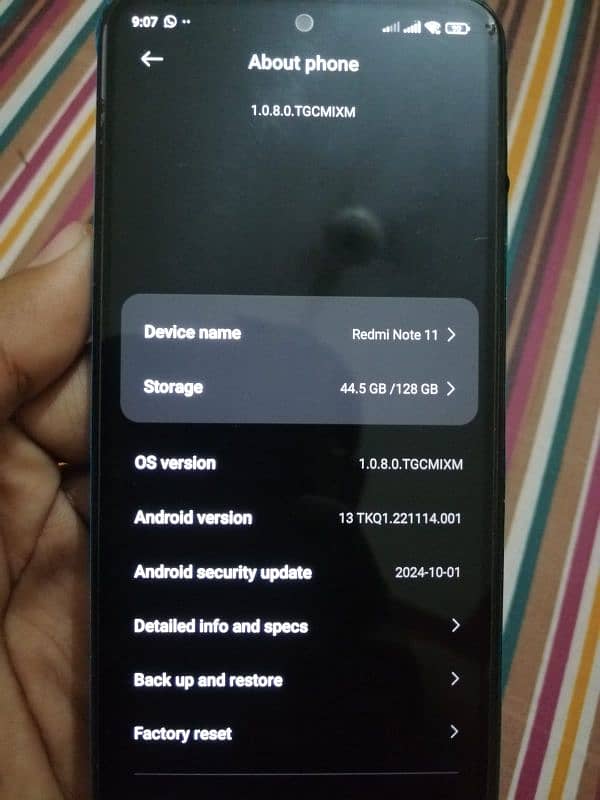 Redmi note 11 , 6/128 , condition 10/10 4