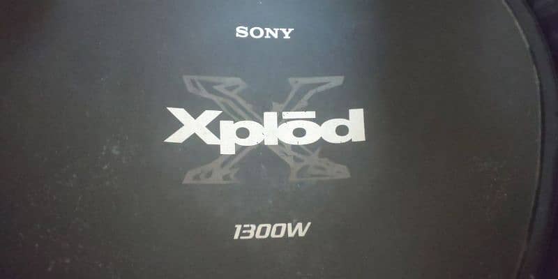 Sony explode subwoofer 2