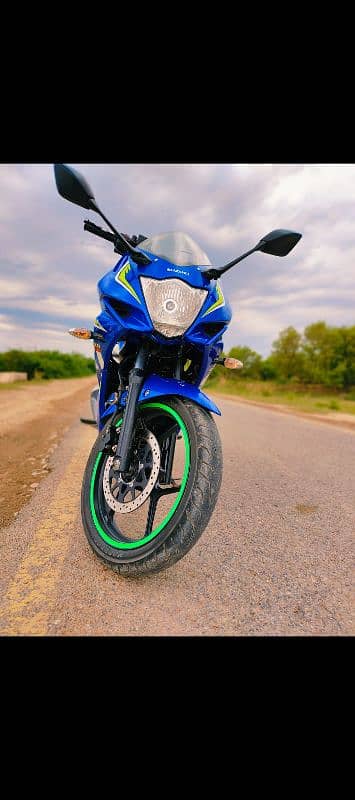 Suzuki gixxer 150efi oil cool engine 6