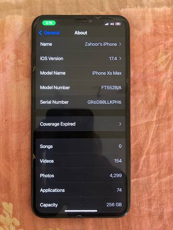 iphone xsmax dual Pta Approved 4