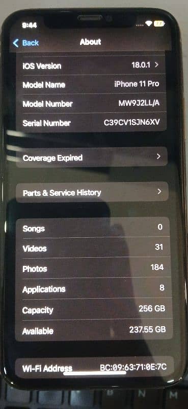 IPhone 11 Pro-256 GB-Factory Unlock 3