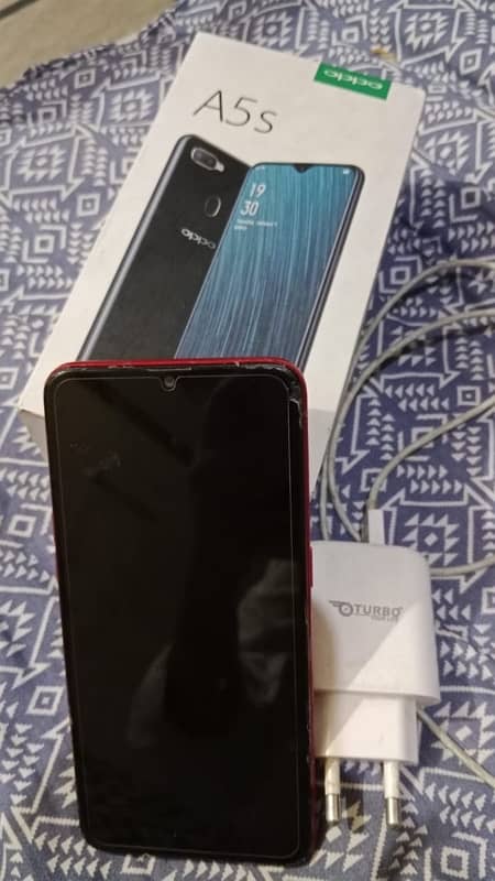 oppo a5s with box for sale 0