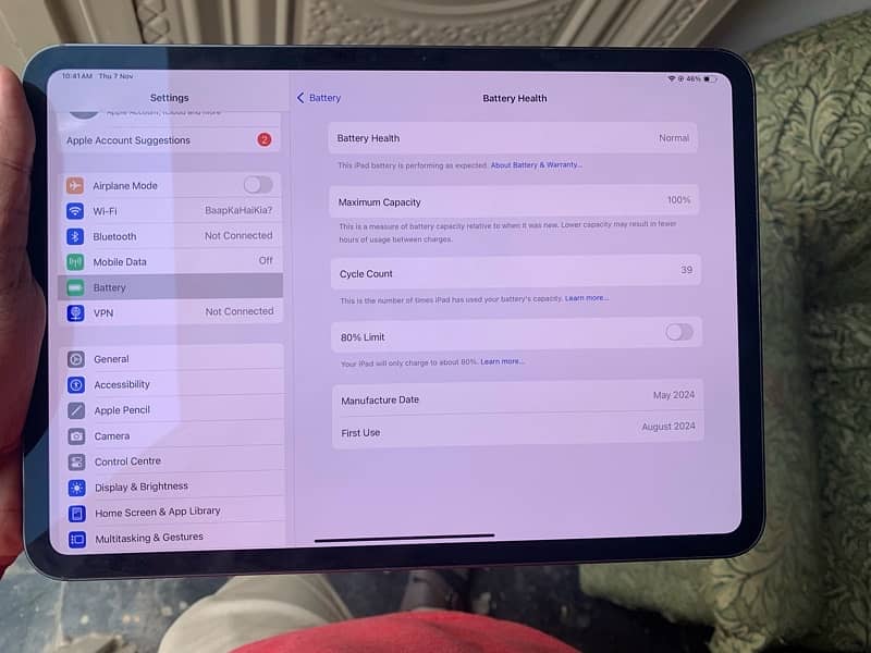 iPad Pro 2024 512GB M4 11” 5