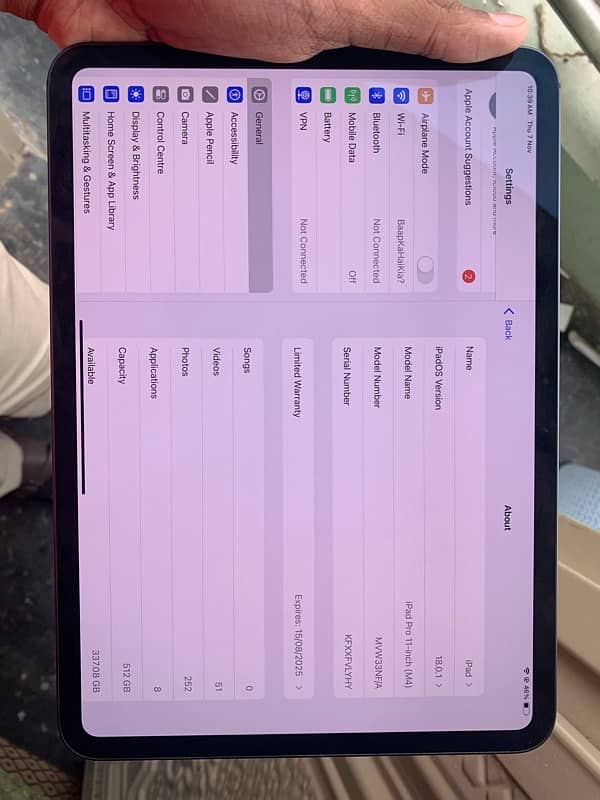 iPad Pro 2024 512GB M4 11” 6