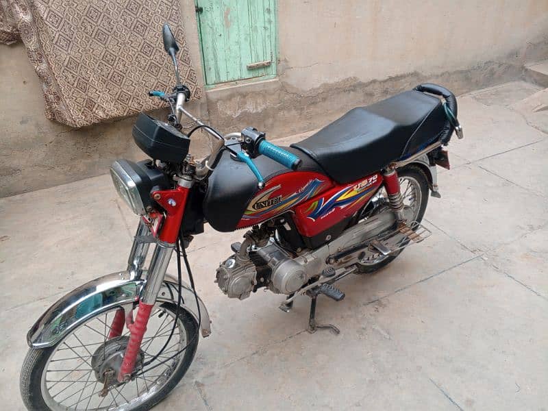 United 70 cc model 2019 for urgent sale 1