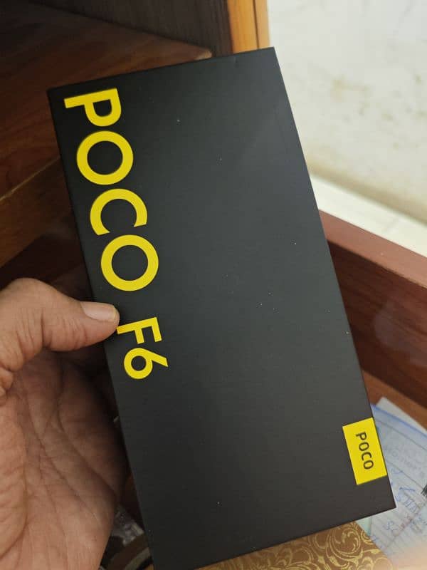 Poco f 6 , 512 gb ,few months used 5