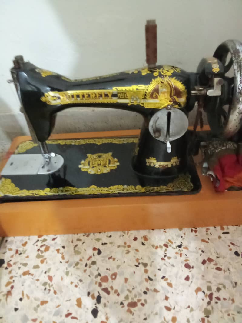 Butterfly sewing machine original 1