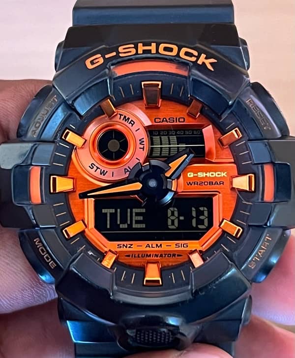 Casio G-Shock GA-710-1A GA-700 14