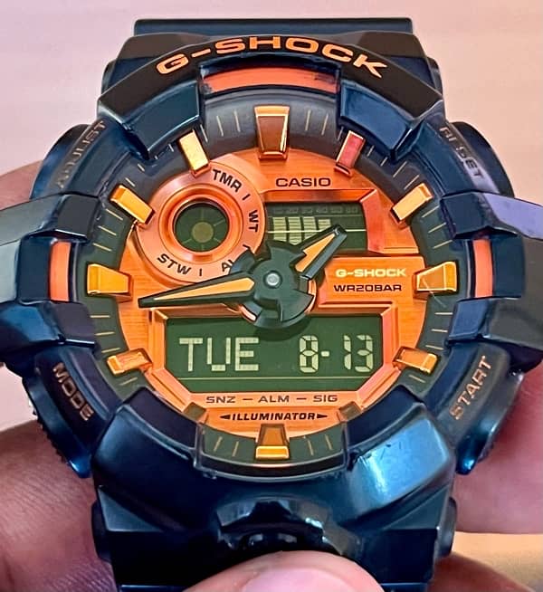 Casio G-Shock GA-710-1A GA-700 15