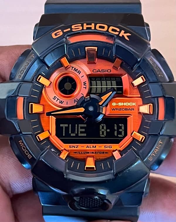 Casio G-Shock GA-710-1A GA-700 16